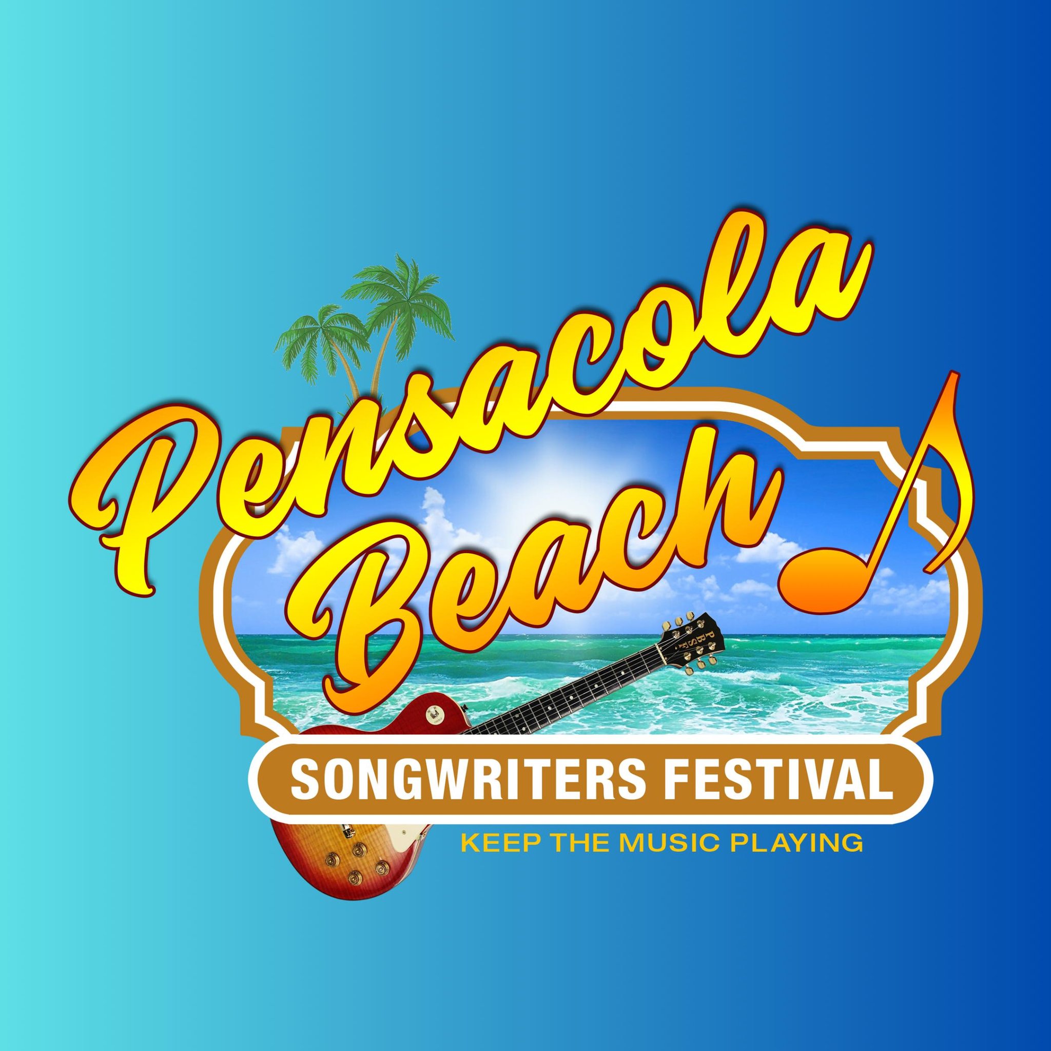 Pensacola Beach songwriters surfboard